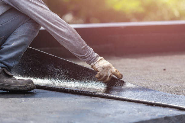 Professional Basement Waterproofing technician working in Cranford, NJ